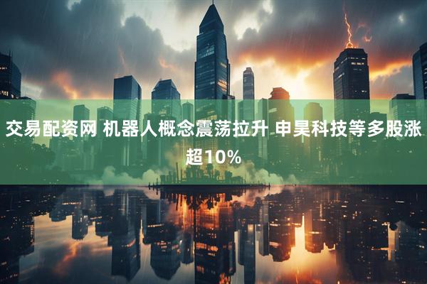交易配资网 机器人概念震荡拉升 申昊科技等多股涨超10%